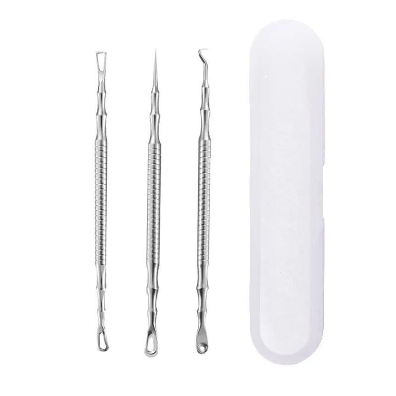 Blackhead Remover Acne Tool - Pimple Extractor, Tweezers, Pore Cleaner - Beauty & Beyond