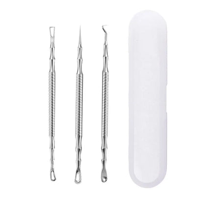 Blackhead Remover Acne Tool - Pimple Extractor, Tweezers, Pore Cleaner - Beauty & Beyond