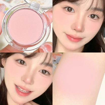 Monochrome Matte Blush – Whitening Effect, Natural Nude Shades, Soft Smudge Finish, Vitality Glow - Beauty & Beyond