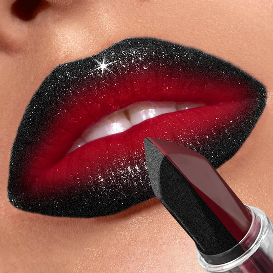 Waterproof Long-Lasting Matte Lipstick – Moisturizing, Non-Stick Cup, Pearlescent Diamond Lip Tint - Beauty & Beyond
