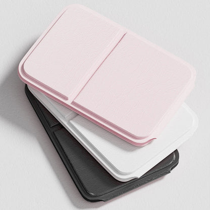 Portable Handheld Mini Makeup Mirror - Adjustable, Folding, for Dorm & Office Use