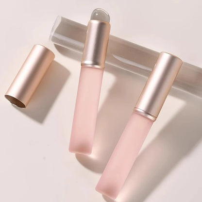 Silicone Round Head Lip Brush - Soft Lipstick Application, Smudge Brush, Cosmetic Tool - Beauty & Beyond