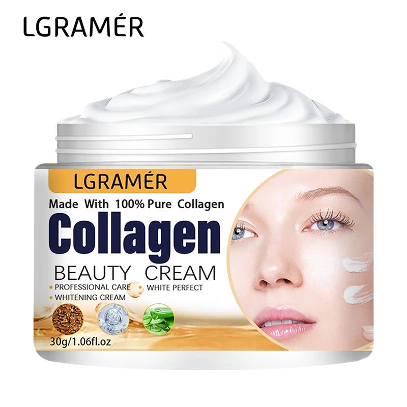 Anti-Wrinkle Cream - Eye & Face Moisturizer, Anti-Aging, Collagen Boost, Nourishing Repair - Beauty & Beyond