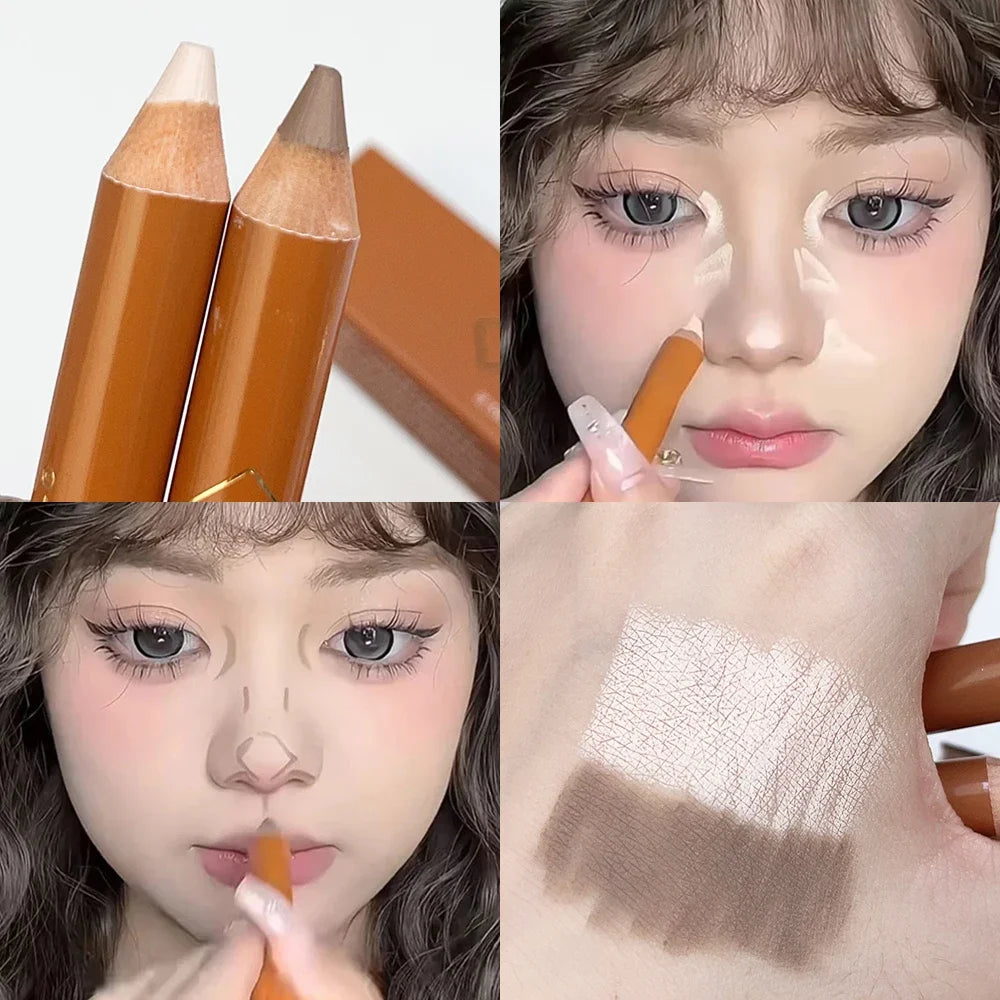 Double-ended Contouring Pen – Sculpt, Highlight & Correct for a Flawless 3D Face! - Beauty & Beyond