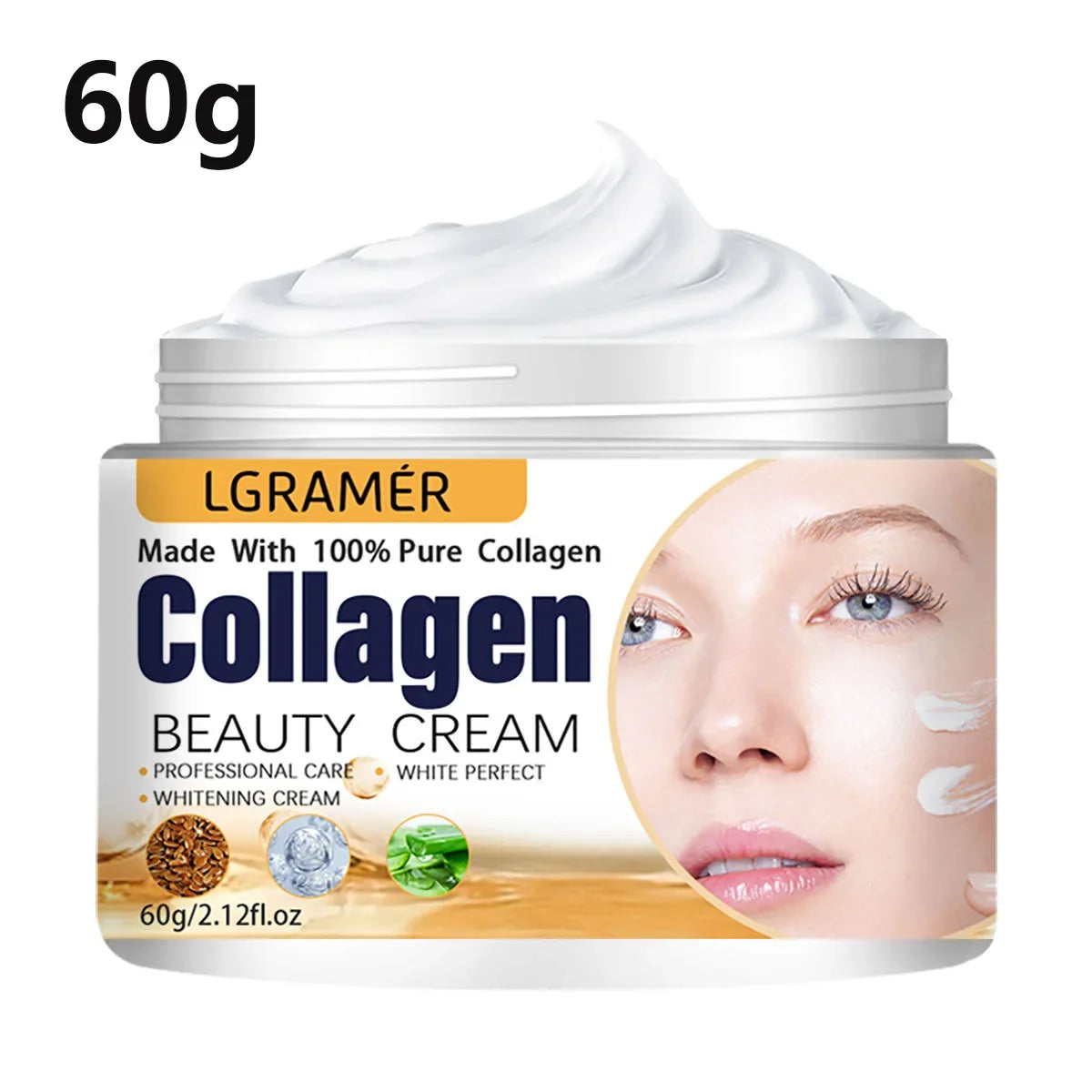 Anti-Wrinkle Cream - Eye & Face Moisturizer, Anti-Aging, Collagen Boost, Nourishing Repair - Beauty & Beyond