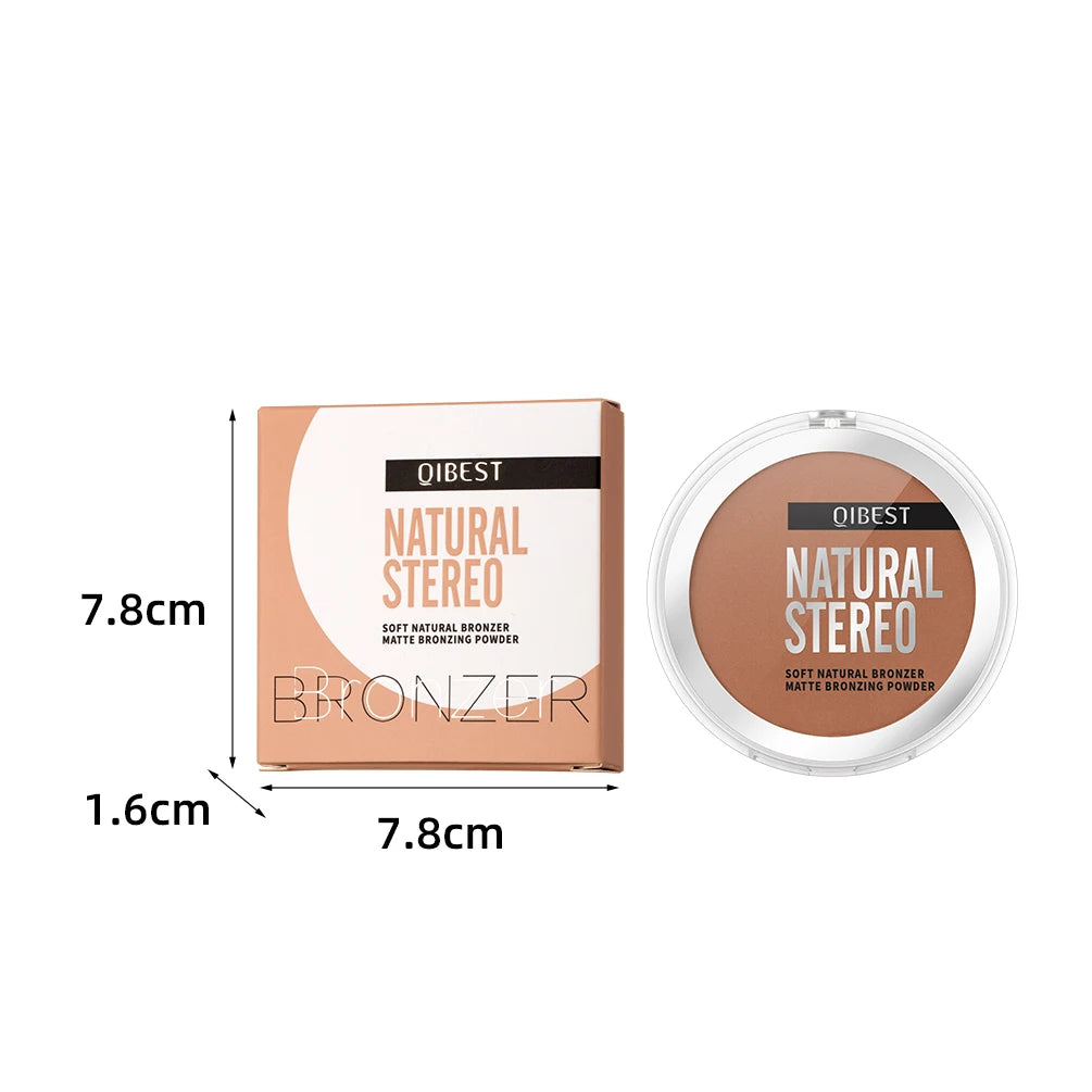 3D Matte Wheat Bronzer Palette – Natural Highlights & Contouring for a Flawless, Long-Lasting Finish! - Beauty & Beyond