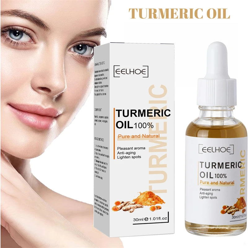 Turmeric Face Serum - Shrinks Pores, Brightens, Moisturizes, Fades Dark Spots, Skin Repair - Beauty & Beyond