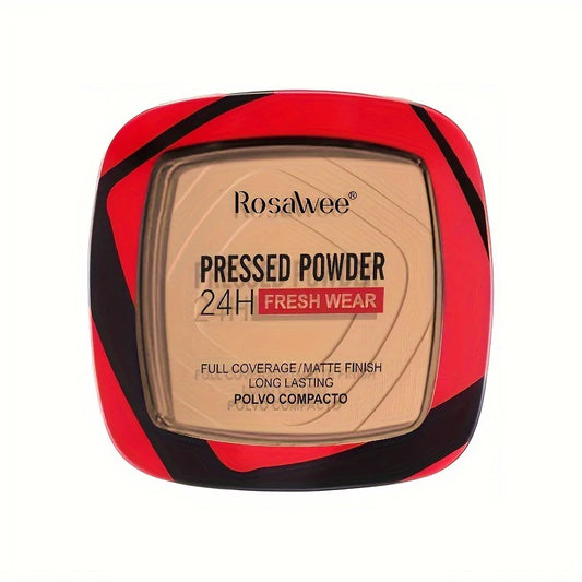 Pressed Powder Foundation with Puff - 24H Matte, Oil Control