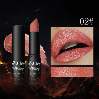 Multi-Color Non-Stick Cup Matte Lipstick – Flash Lasting, Easy Color, Diamond Lipstick for Dark Halloween Look - Beauty & Beyond