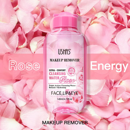 USHAS Makeup Remover Water – Gentle & Moisturizing Facial Cleanser for Sensitive Skin - Beauty & Beyond