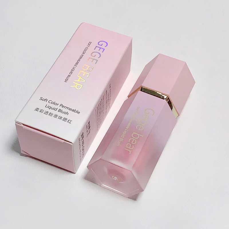 EGE Bear Soft Glow Liquid Blush – Sheer Color, Dewy Hydration & Natural Matte Finish for a Fresh Girl-Next-Door Look - Beauty & Beyond