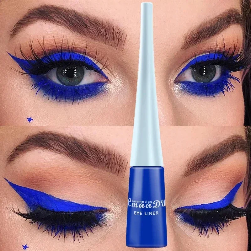 Bold Rainbow Liquid Eyeliner – Ultra-Thin, Waterproof & Long-Lasting Color Blast - Beauty & Beyond