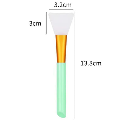 Advanced Silicone Facial Mask Brush – 1/4/5/6-Pack | Mild, Soft & Formaldehyde-Free for All Skin Types