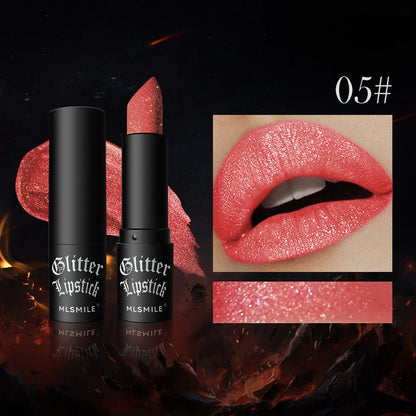Multi-Color Non-Stick Cup Matte Lipstick – Flash Lasting, Easy Color, Diamond Lipstick for Dark Halloween Look - Beauty & Beyond