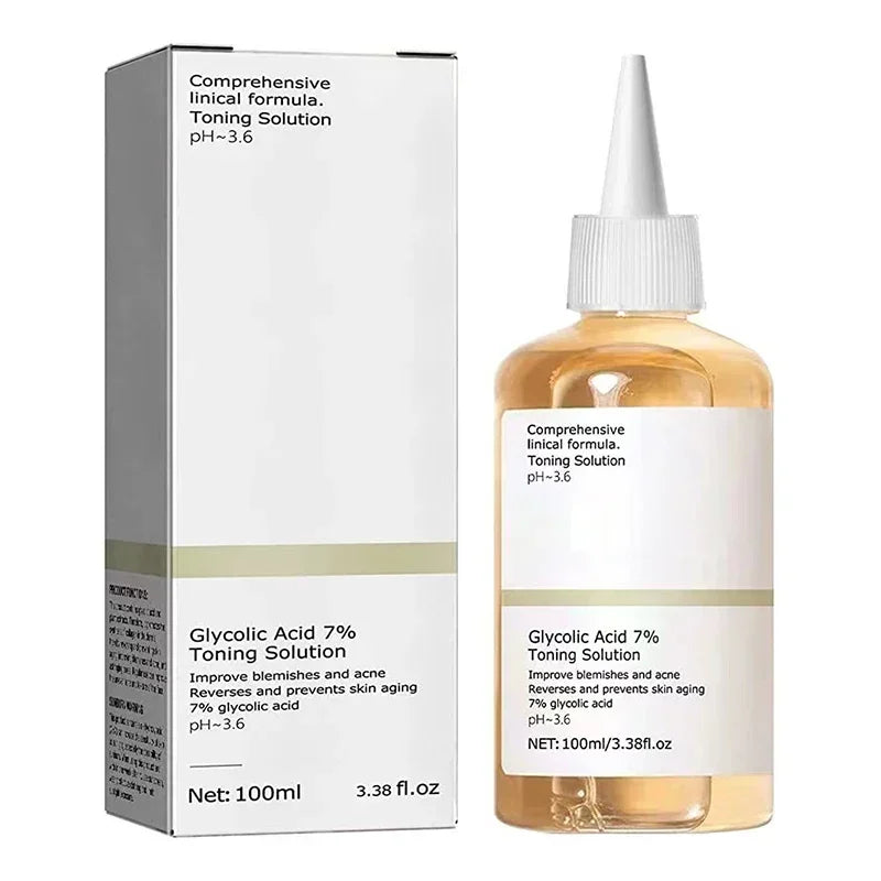 Glycolic Acid 7% Toner – Pore Lightening, Firming & Acne Care - Beauty & Beyond