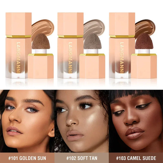 Liquid Contour Stick – Natural Matte Highlighter for Lasting Contouring & Radiant Glow! - Beauty & Beyond