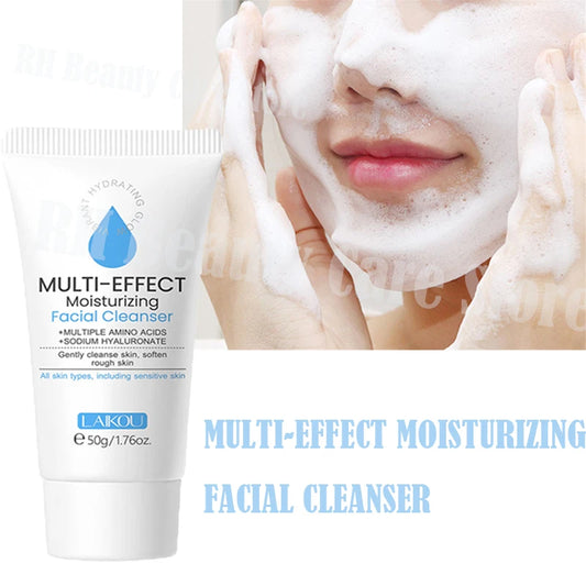 Facial Cleanser - Deep Cleansing Foam, Dark Spot & Acne Mark Remover, Pore Refining, Oil Control - Beauty & Beyond