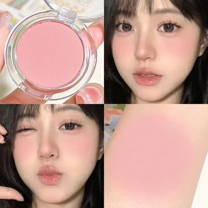 Monochrome Matte Blush – Whitening Effect, Natural Nude Shades, Soft Smudge Finish, Vitality Glow - Beauty & Beyond