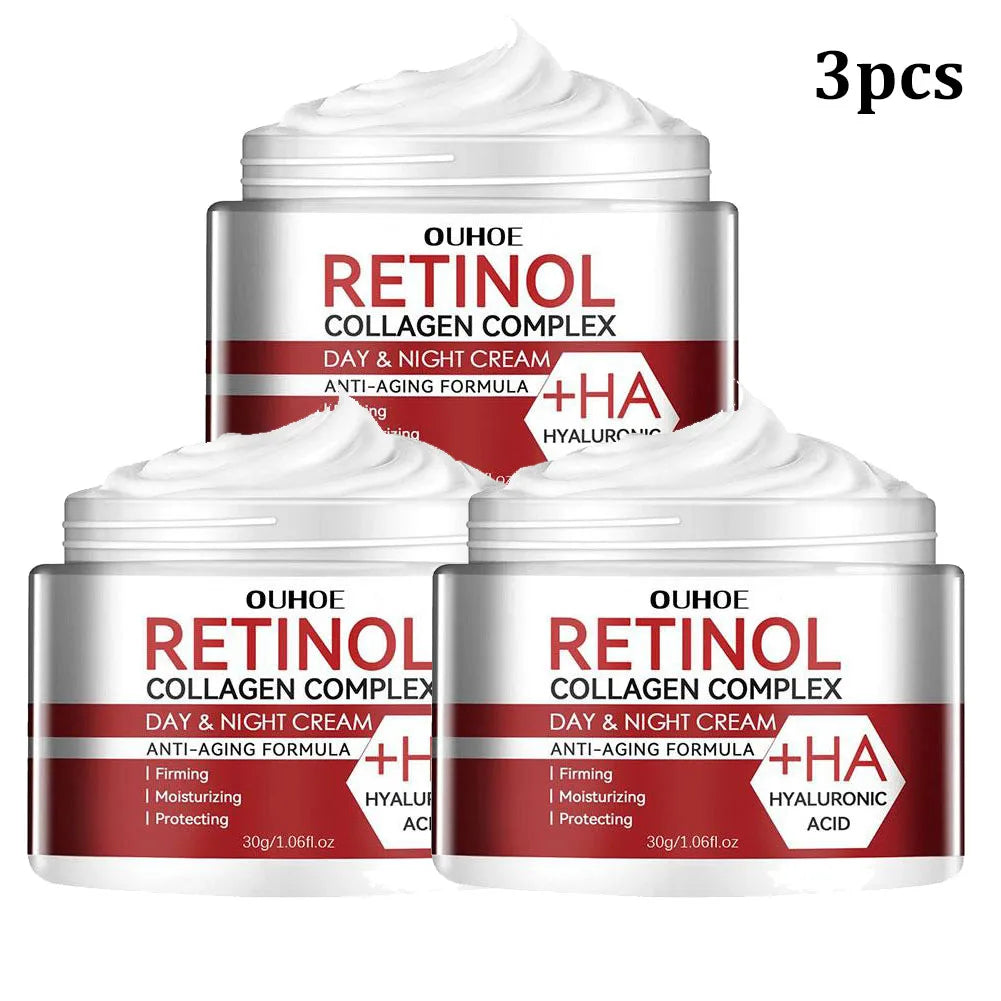 1/2/3PCs Retinol Cream – Face & Eye Moisturizer, Anti-Aging, Brightening, Hydrating Night Care - Beauty & Beyond