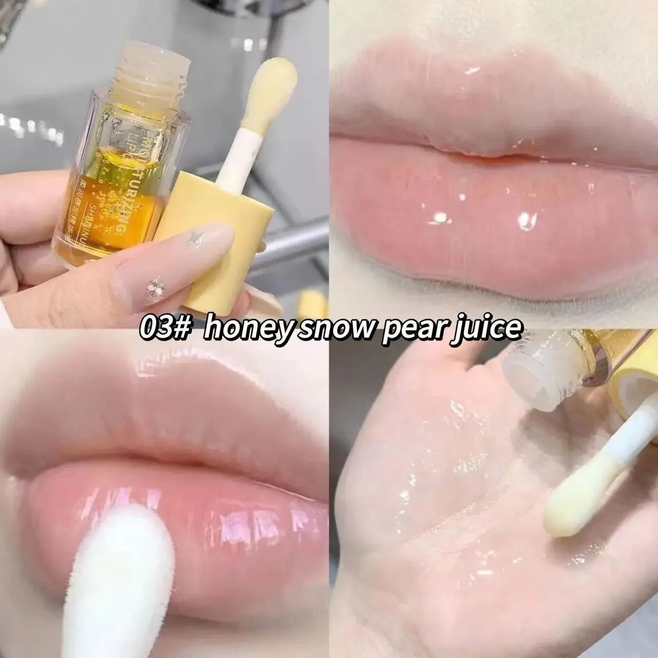 Water Light Lip Gloss – Moisturizer, Transparent Jelly, Mirror Finish, Fruit Crystal Lip Oil, Clear Hydrating Plumping, Korean Lip Care - Beauty & Beyond