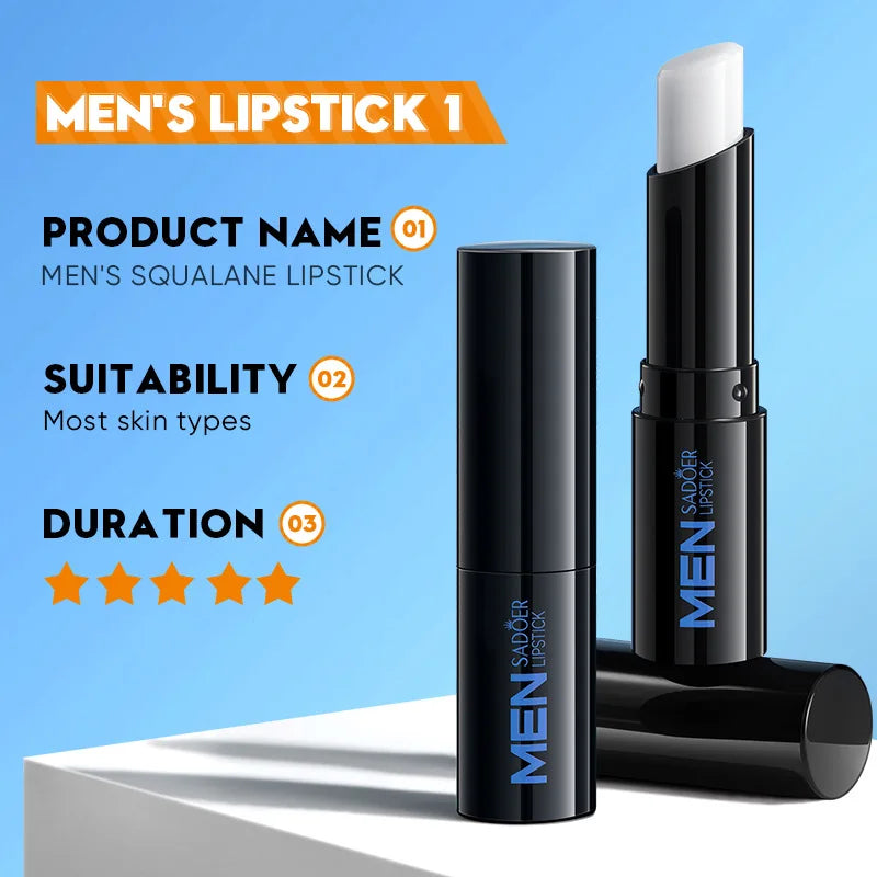 SADOER Men's Lip Balm - Moisturizing, Anti-Cracking, Repairing & Nourishing Lip Care - Beauty & Beyond