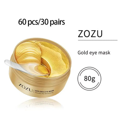 60/120PCS Avocado Gold Eye Mask – Moisturizing & Firming Patches | Anti-Wrinkle, Dark Circles & Eye Bag Care