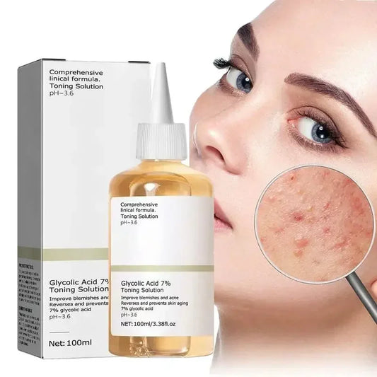 Glycolic Acid 7% Toner – Pore Lightening, Firming & Acne Care - Beauty & Beyond
