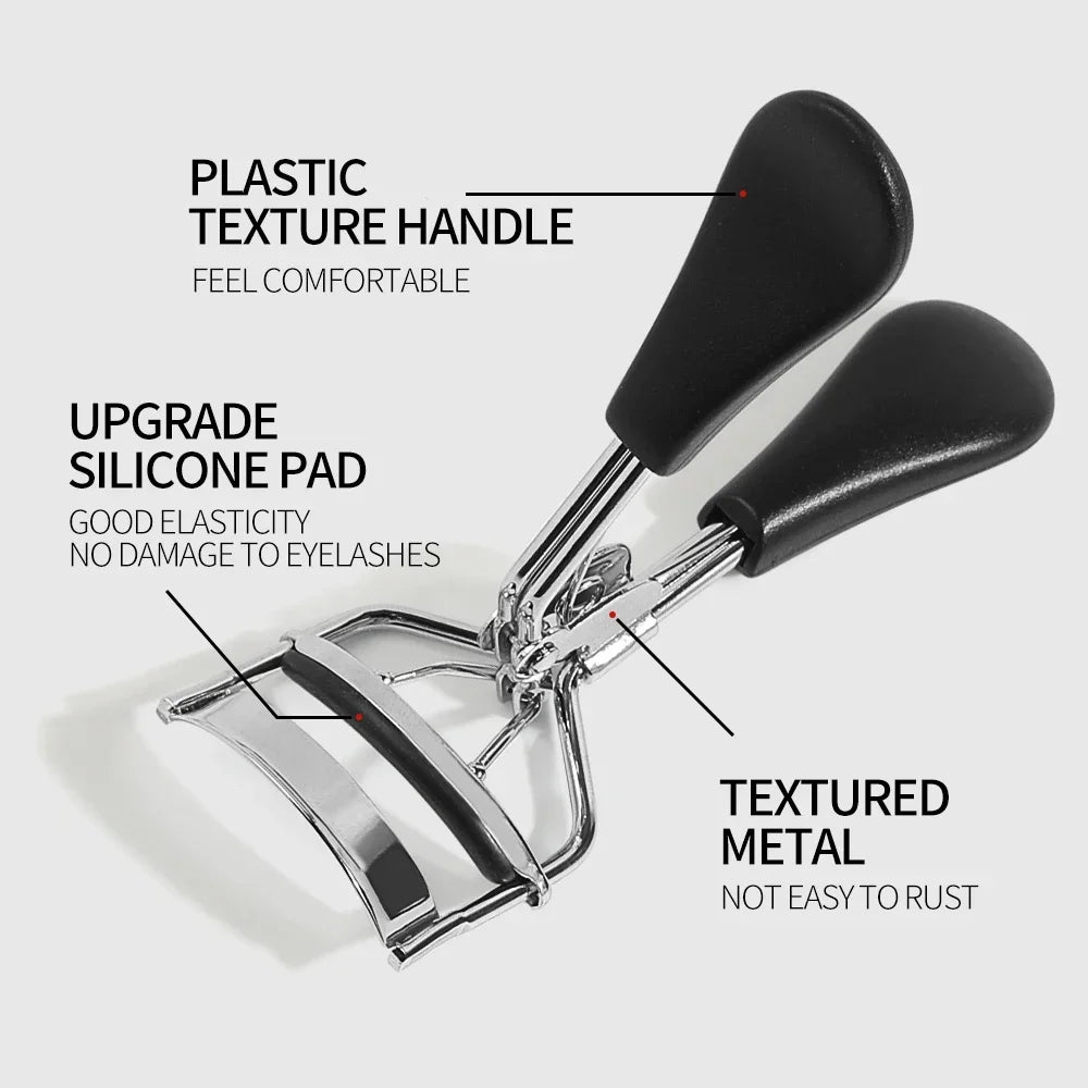 1PC Makeup Eyelash Curler - Beauty Tool, Cute Handle, Random Color - Beauty & Beyond