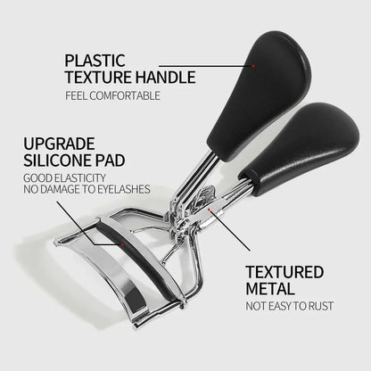 1PC Makeup Eyelash Curler - Beauty Tool, Cute Handle, Random Color - Beauty & Beyond