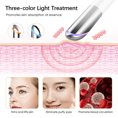5-in-1 Eye Beauty LED Device – Reduces Dark Circles, Eye Bags & Puffiness