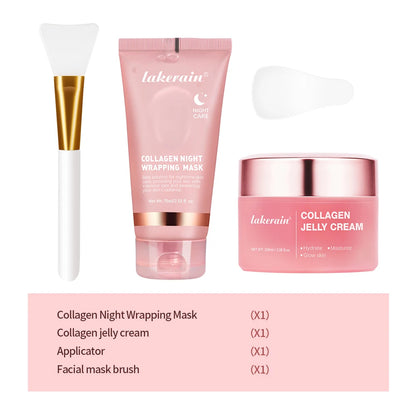 Jelly Cream - Hydrolyzed Collagen Overnight Mask, Firming, Hydrating, Moisturizing - Beauty & Beyond
