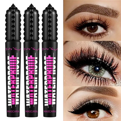 4D Black Waterproof Mascara – Lengthening Eyelash Extension Effect | Korean Makeup Essential