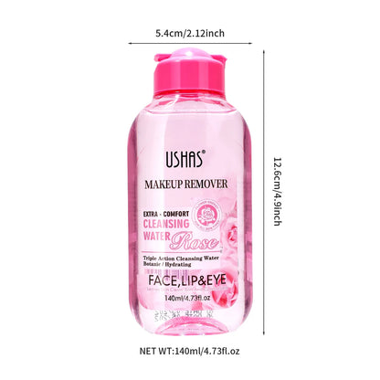 USHAS Makeup Remover Water – Gentle & Moisturizing Facial Cleanser for Sensitive Skin - Beauty & Beyond