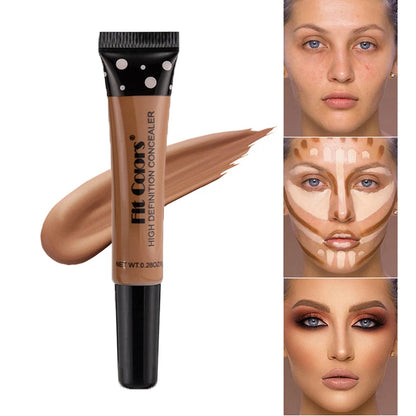 Nude Makeup Foundation – Waterproof, Blemish Cover, Oil-Control, Brightening BB Cream