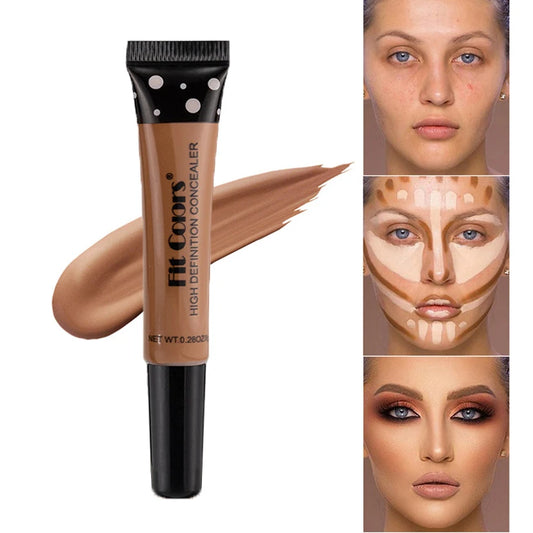 Nude Makeup Foundation – Waterproof, Blemish Cover, Oil-Control, Brightening BB Cream