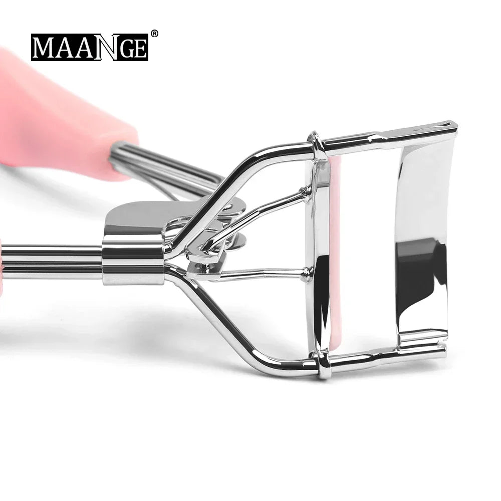 1PC Makeup Eyelash Curler - Beauty Tool, Cute Handle, Random Color - Beauty & Beyond