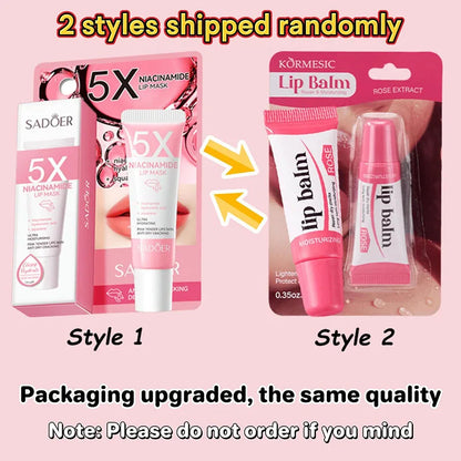 Dark Lip Balm - Lightening, Melanin Removal, Exfoliating, Pink Lip Treatment, Moisturizing - Beauty & Beyond