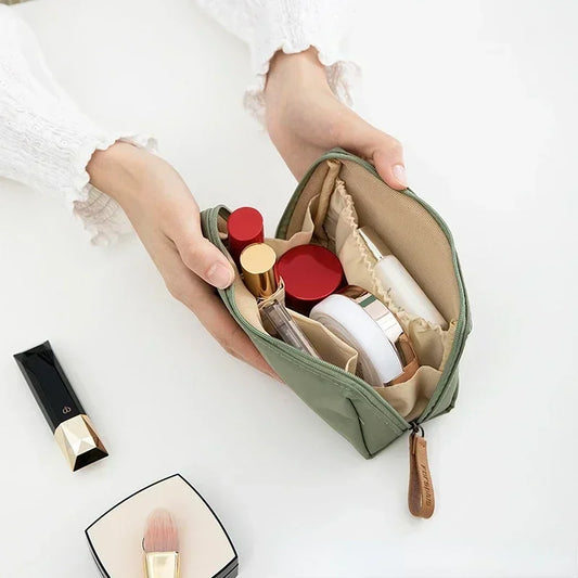 1PC Makeup Storage Bag - Lipstick & Cosmetic Organizer, Waterproof Toiletry Pouch