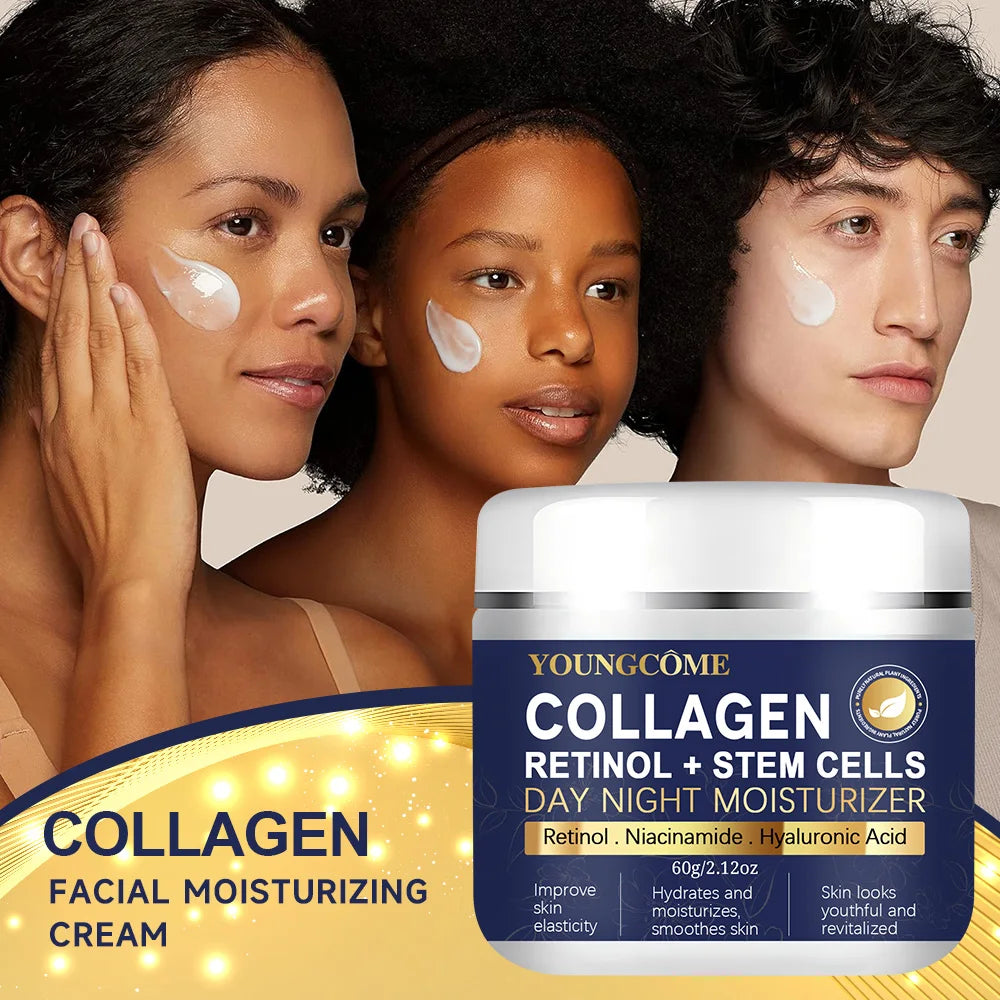 YOUNGCOME Neck & Face Set - Night Cream, Anti-Aging, Retinol, Face Lifting, Collagen Repair - Beauty & Beyond