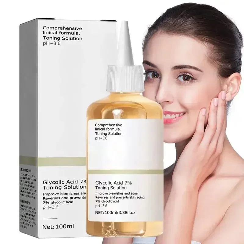 Glycolic Acid 7% Toner – Pore Lightening, Firming & Acne Care - Beauty & Beyond