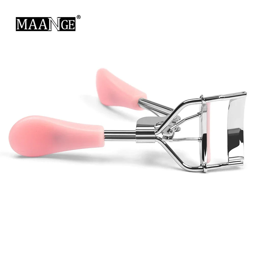 1PC Makeup Eyelash Curler - Beauty Tool, Cute Handle, Random Color - Beauty & Beyond