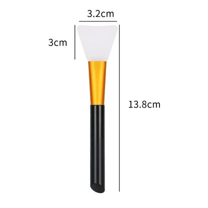 Advanced Silicone Facial Mask Brush – 1/4/5/6-Pack | Mild, Soft & Formaldehyde-Free for All Skin Types