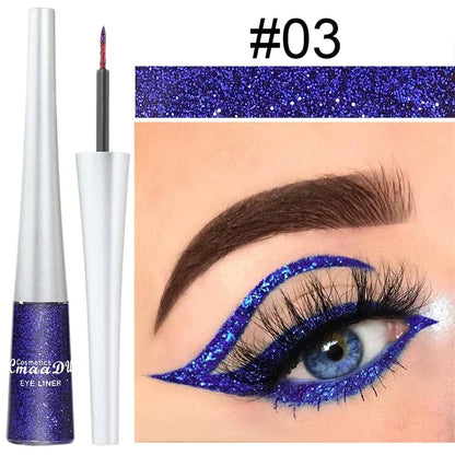 Bold Rainbow Liquid Eyeliner – Ultra-Thin, Waterproof & Long-Lasting Color Blast - Beauty & Beyond