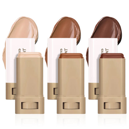 Face Highlighter & Contour Stick – 6 Korean Matte Colors | Waterproof Bronzer & Face Contouring