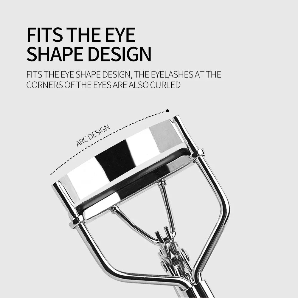 1PC Makeup Eyelash Curler - Beauty Tool, Cute Handle, Random Color - Beauty & Beyond