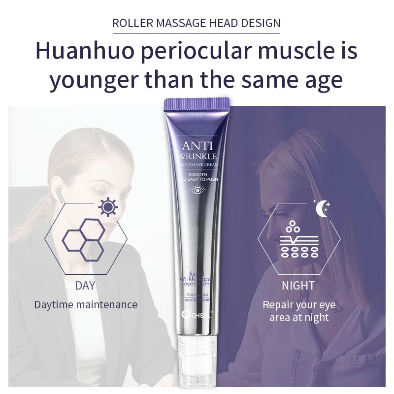 O'CHEAL Eye Cream Roller – Anti-Wrinkle & Dark Circles - Beauty & Beyond