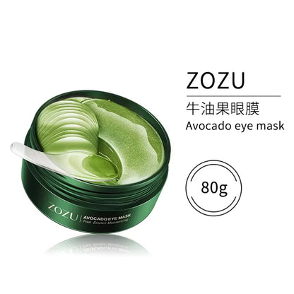 60/120PCS Avocado Gold Eye Mask – Moisturizing & Firming Patches | Anti-Wrinkle, Dark Circles & Eye Bag Care