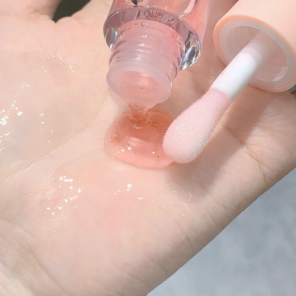 Water Light Lip Gloss – Moisturizer, Transparent Jelly, Mirror Finish, Fruit Crystal Lip Oil, Clear Hydrating Plumping, Korean Lip Care - Beauty & Beyond