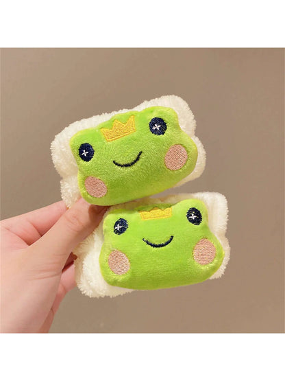 Spa Fleece Headband & Wristband Set – Face Washing & Skincare Bands for Women & Girls