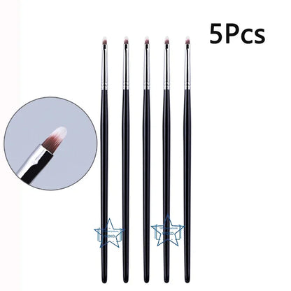 T22 Fine Eyeliner Brush - Precision Thin, Liquid/Gel, Professional Makeup Tool - Beauty & Beyond